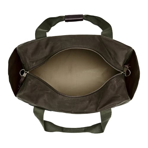 laydown image of TIn Cloth Medium Duffle Bag