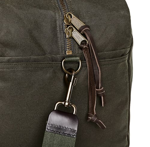 laydown detail image of TIn Cloth Medium Duffle Bag