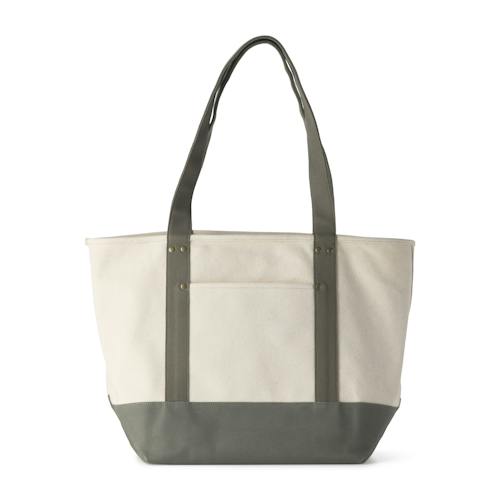 laydown image of XL Canvas Tote