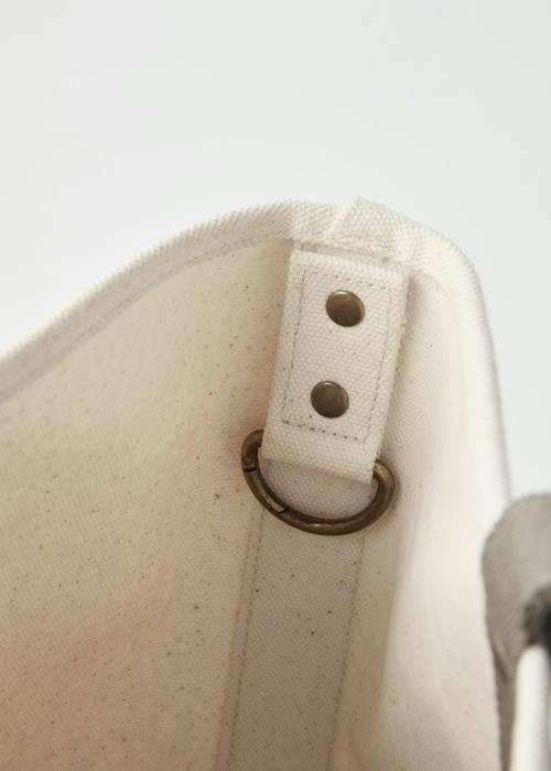 laydown detail image of XL Canvas Tote