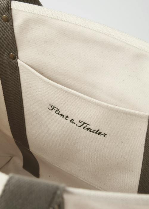laydown detail image of XL Canvas Tote