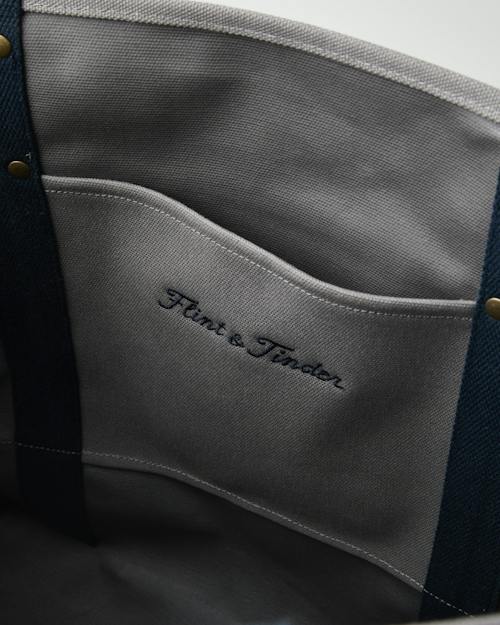 laydown detail image of XL Canvas Tote