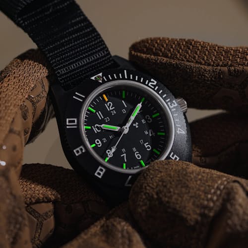 lifestyle image of CeraShell Quartz CSNAV 41mm