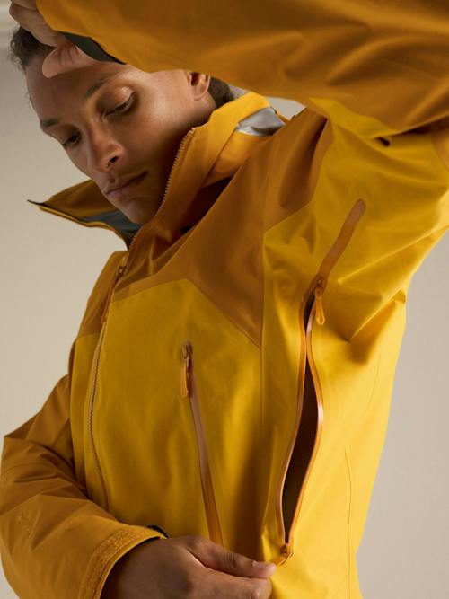 on model image of Beta AR Jacket