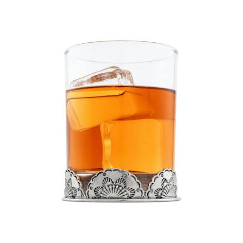 laydown image of Western Double Old Fashioned Glass