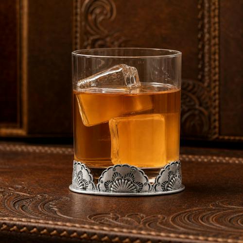 lifestyle image of Western Double Old Fashioned Glass