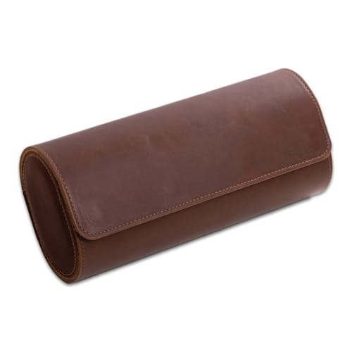 laydown image of Milani Leather Watch Roll