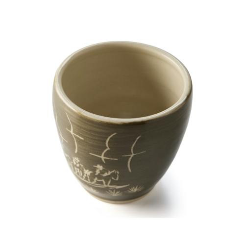 lifestyle image of Into the Green Tumbler