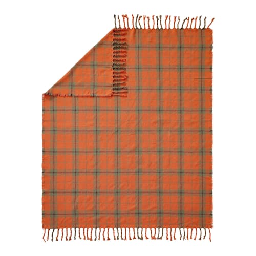 laydown image of Sycamore Throw Blanket