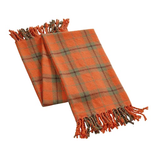 laydown image of Sycamore Throw Blanket