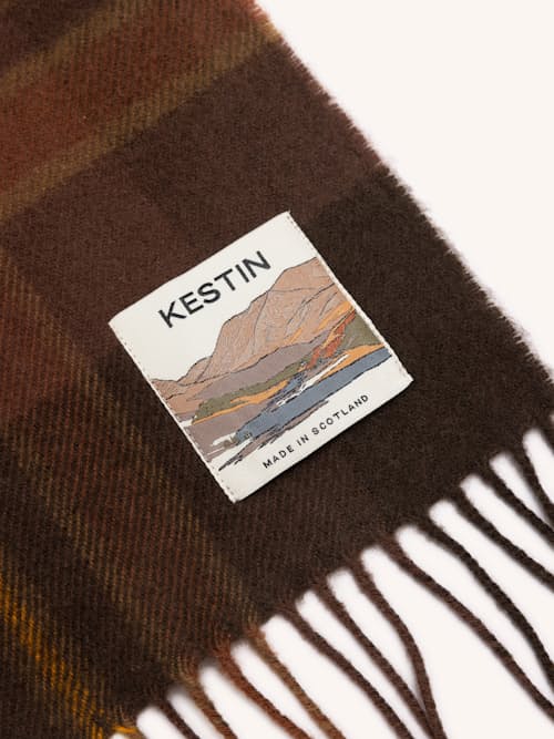 laydown detail image of Gala Wool Scarf