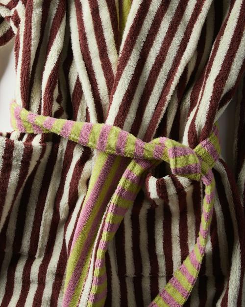 laydown detail image of Terry Cotton Bathrobe