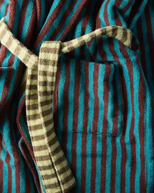 laydown detail image of Terry Cotton Bathrobe