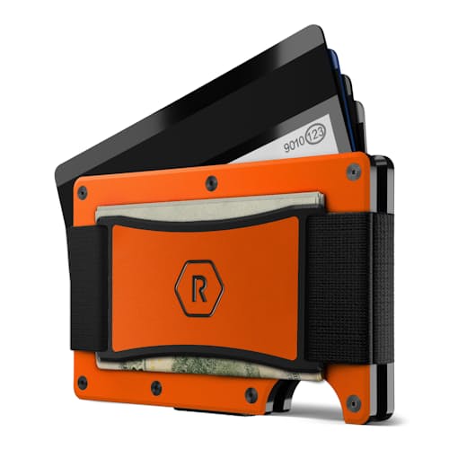 laydown image of Aluminum Wallet