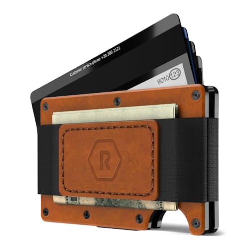 laydown image of Aluminum Wallet