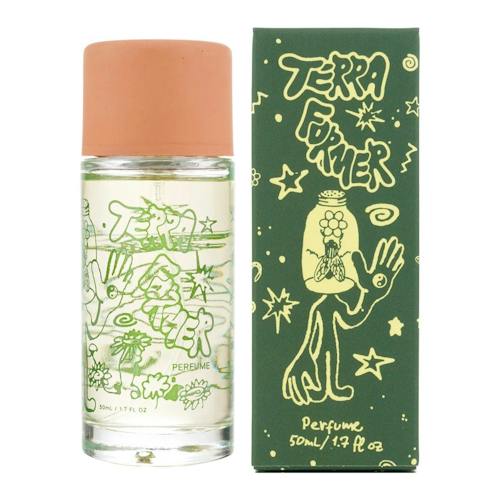 laydown image of Terra Forma Perfume 50ml