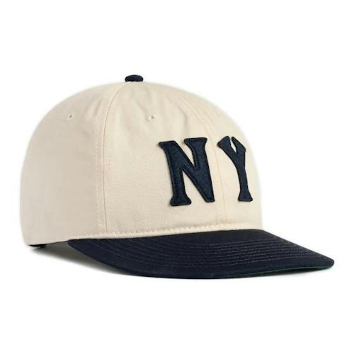 laydown image of New York Black Yankees Cotton Twill Ballcap