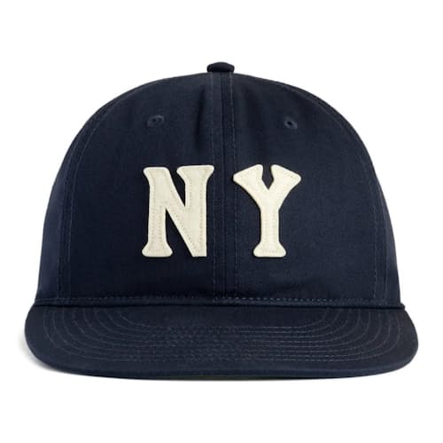 laydown image of New York Black Yankees Cotton Twill Ballcap