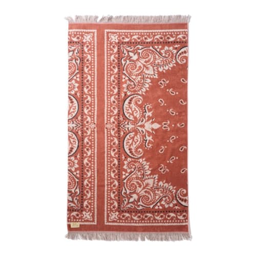 laydown image of Cotton Pile Blanket (M)