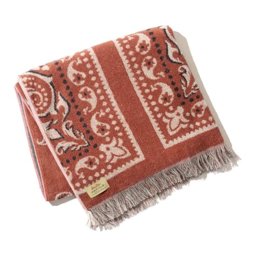 laydown image of Cotton Pile Blanket (M)