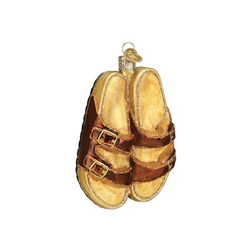 laydown image of Sandals Ornament