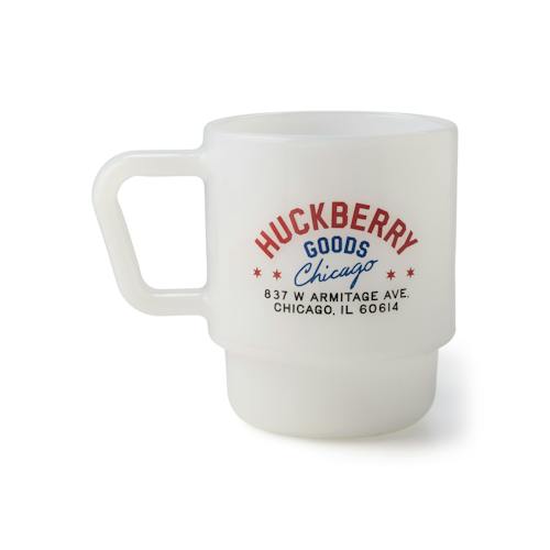 laydown image of Huckberry Chicago Mug - Set of Two