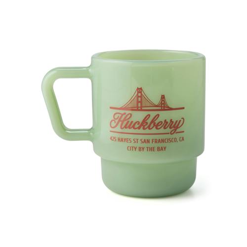 laydown image of Huckberry San Fransisco Mug - Set of Two