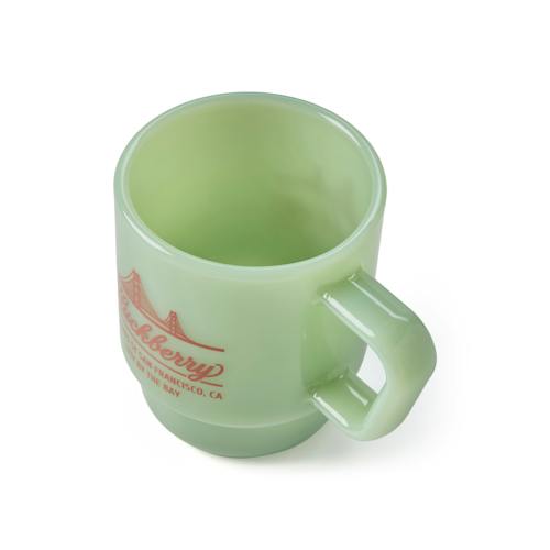 laydown image of Huckberry San Fransisco Mug - Set of Two