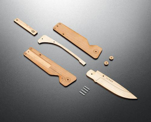no crop image of Wooden Knife Kit