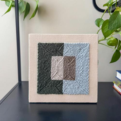 lifestyle image of Punch Needle Kit - Color Plane