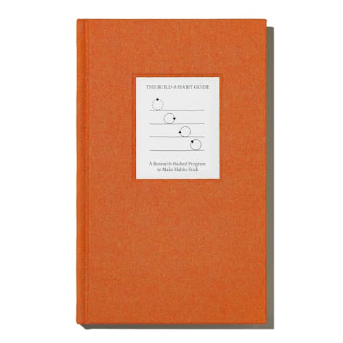 laydown image of The Build-A-Habit Guide