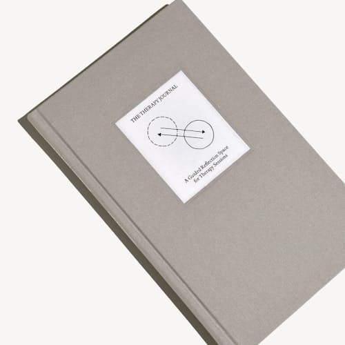 laydown detail image of The Therapy Journal