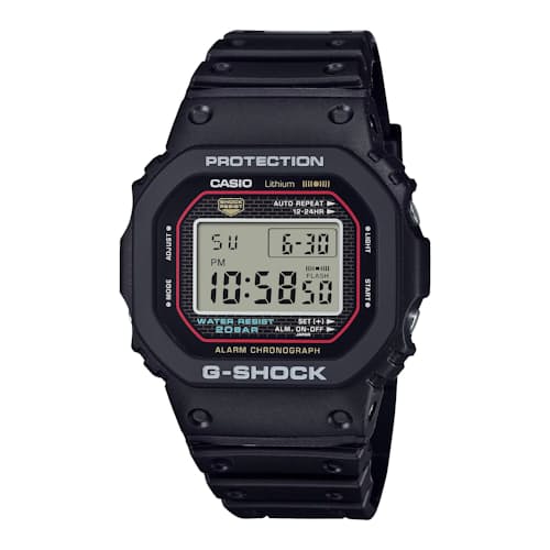 laydown image of 5000 Series Watch - DW5000R-1A