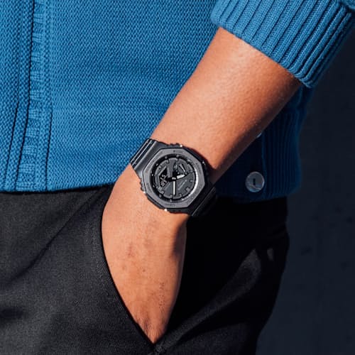 on model image of GA-2100 Series Watch - GA2100-1A1
