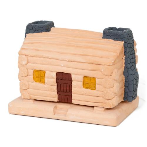 laydown image of Log Cabin Burner