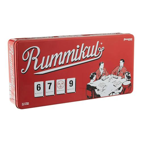 laydown image of Rummikub® in Retro Tin