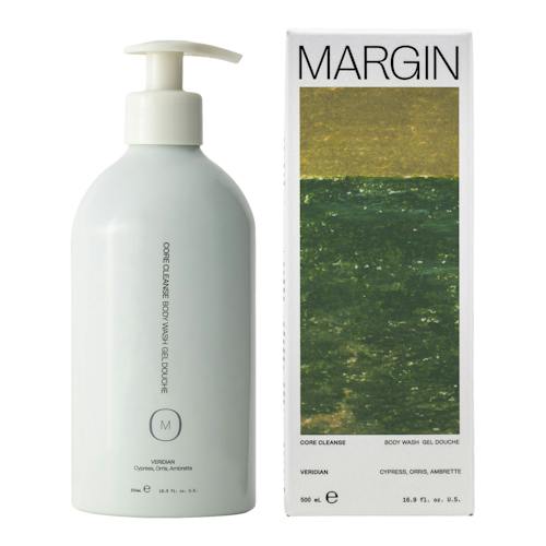 laydown image of Core Cleanse Body Wash - Veridian