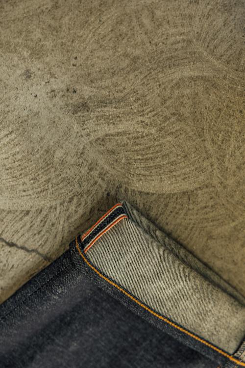 no crop image of The Barrel Straight Stretch Selvedge Denim