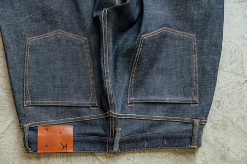 no crop image of The Barrel Straight Stretch Selvedge Denim