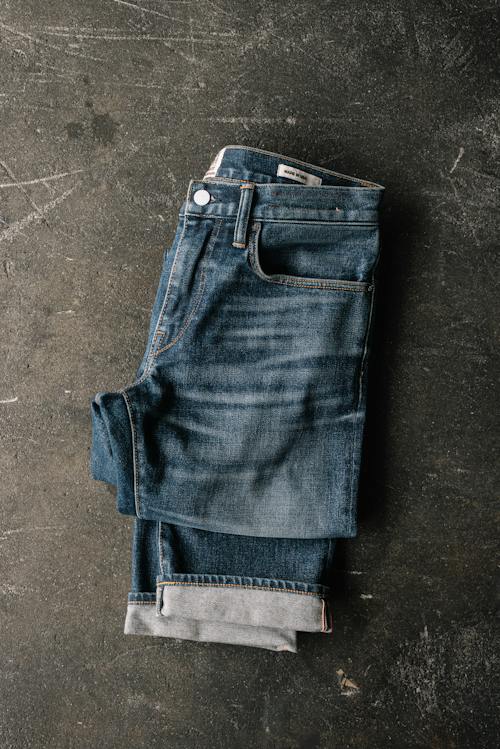 no crop image of The Hammer Straight Stretch Selvedge Denim