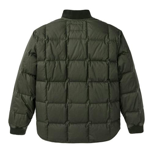 laydown image of Heritage Cotton Down Jacket
