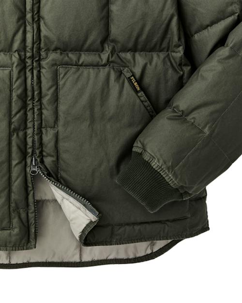 laydown detail image of Heritage Cotton Down Jacket
