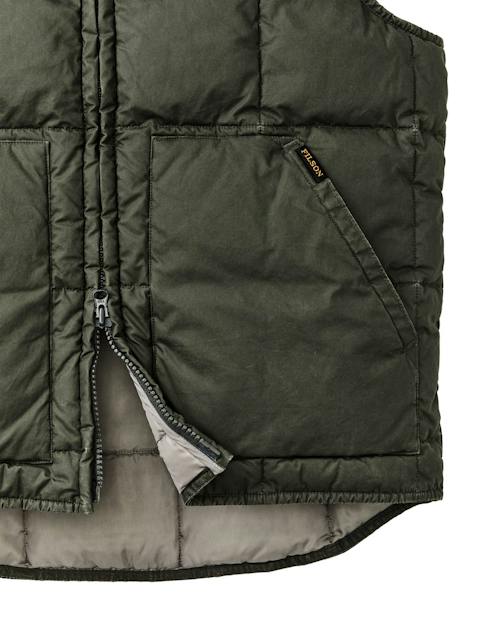 laydown detail image of Heritage Cotton Down Vest