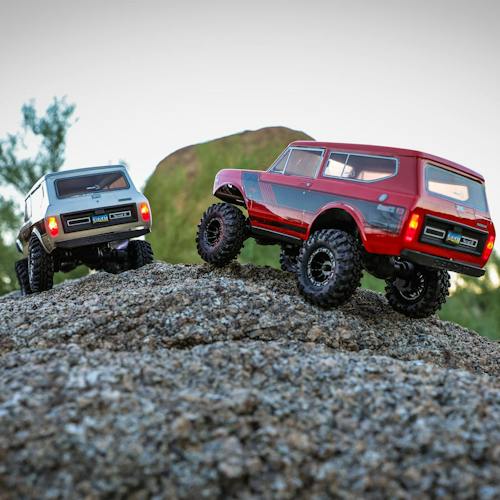 lifestyle image of Ascent-18 International Scout II 1/18 4WD RC Rock Crawler