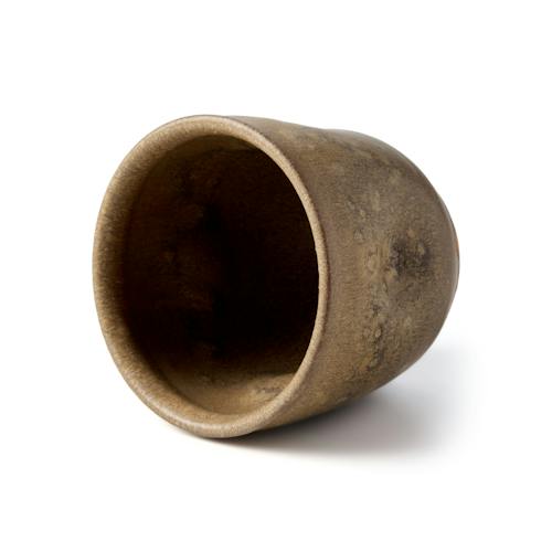 laydown image of Leather Dimple Tumbler