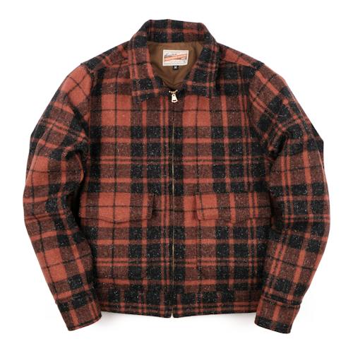 laydown image of Alcorn Japanese Kempy Wool Jacket