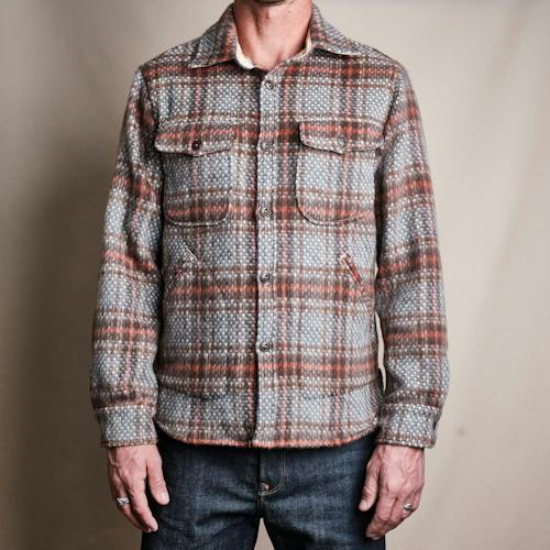 on model image of Mendon CPO Shirt Jacket