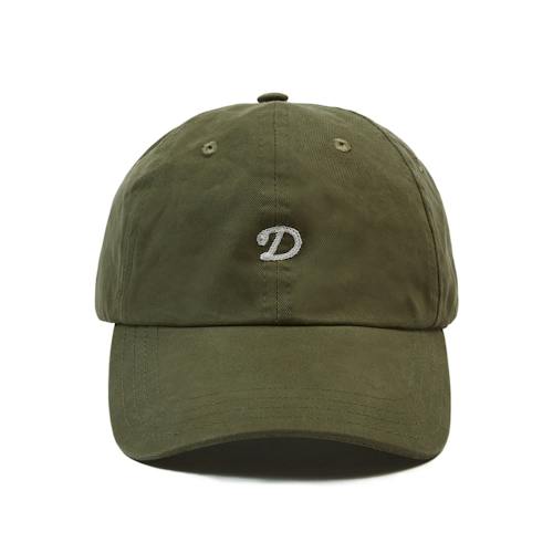 laydown image of D Chainstitched Baseball Cap