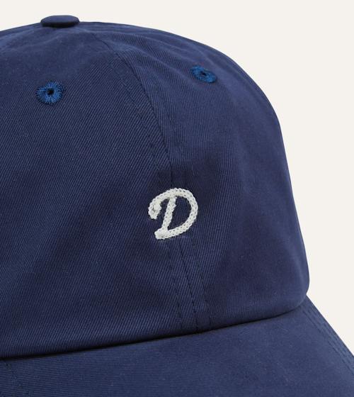 laydown detail image of D Chainstitched Baseball Cap