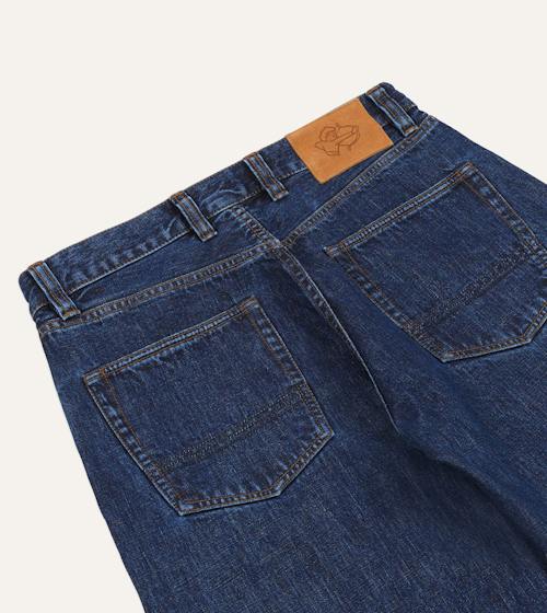 laydown detail image of 5-Pocket Japanese Selvedge Denim Jean